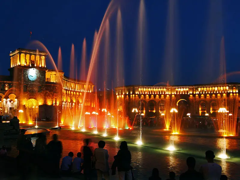 Singing Fountains in Yerevan