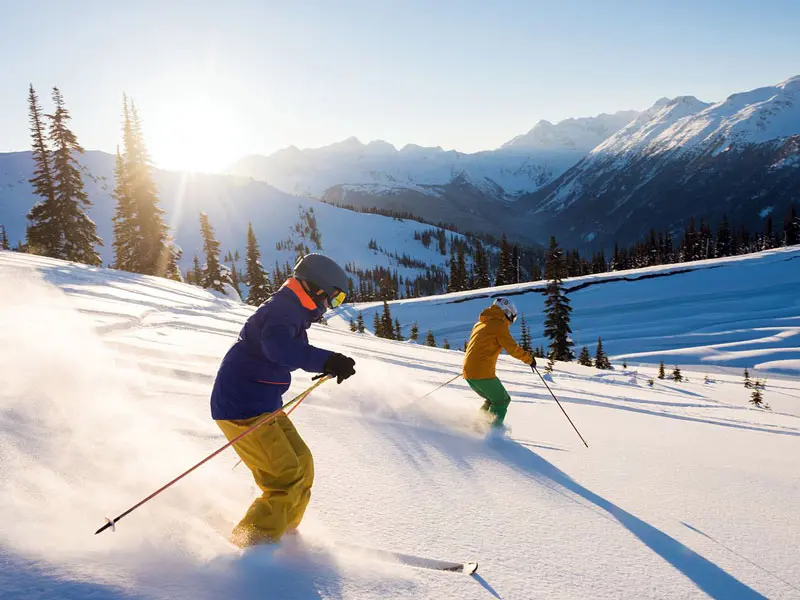 Skiing in Uzbekistan
